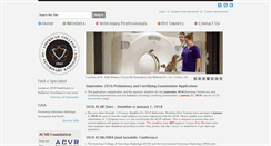 Desktop Screenshot of acvr.org